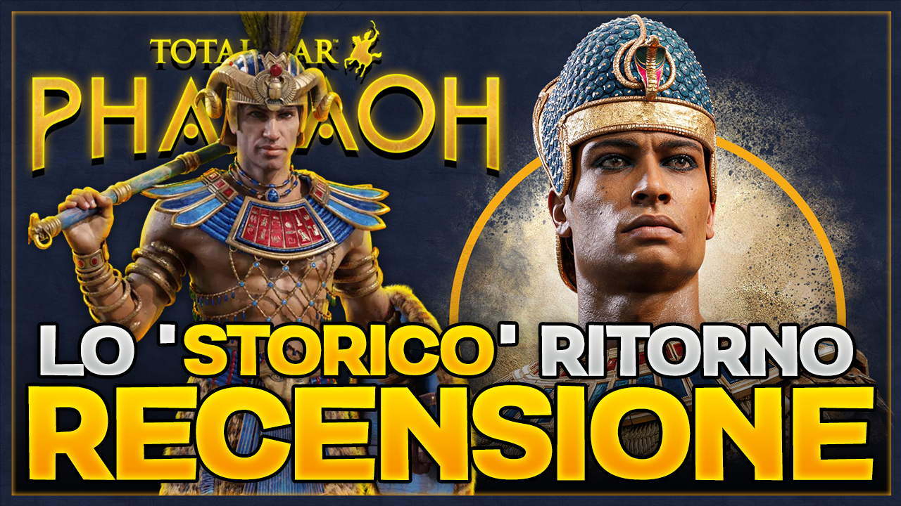 Total war Pharaoh Recensione Italiano Gameplay Primo sguardo